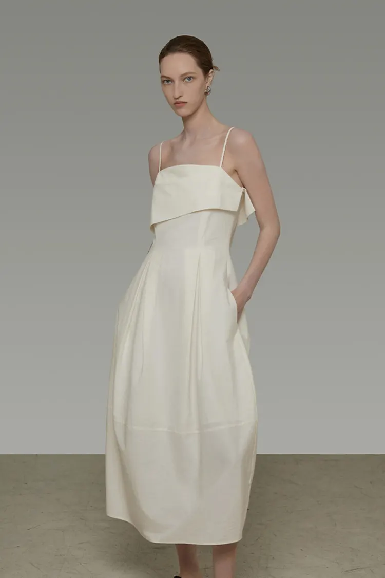 Women's French Style Asymmetric Party Dress