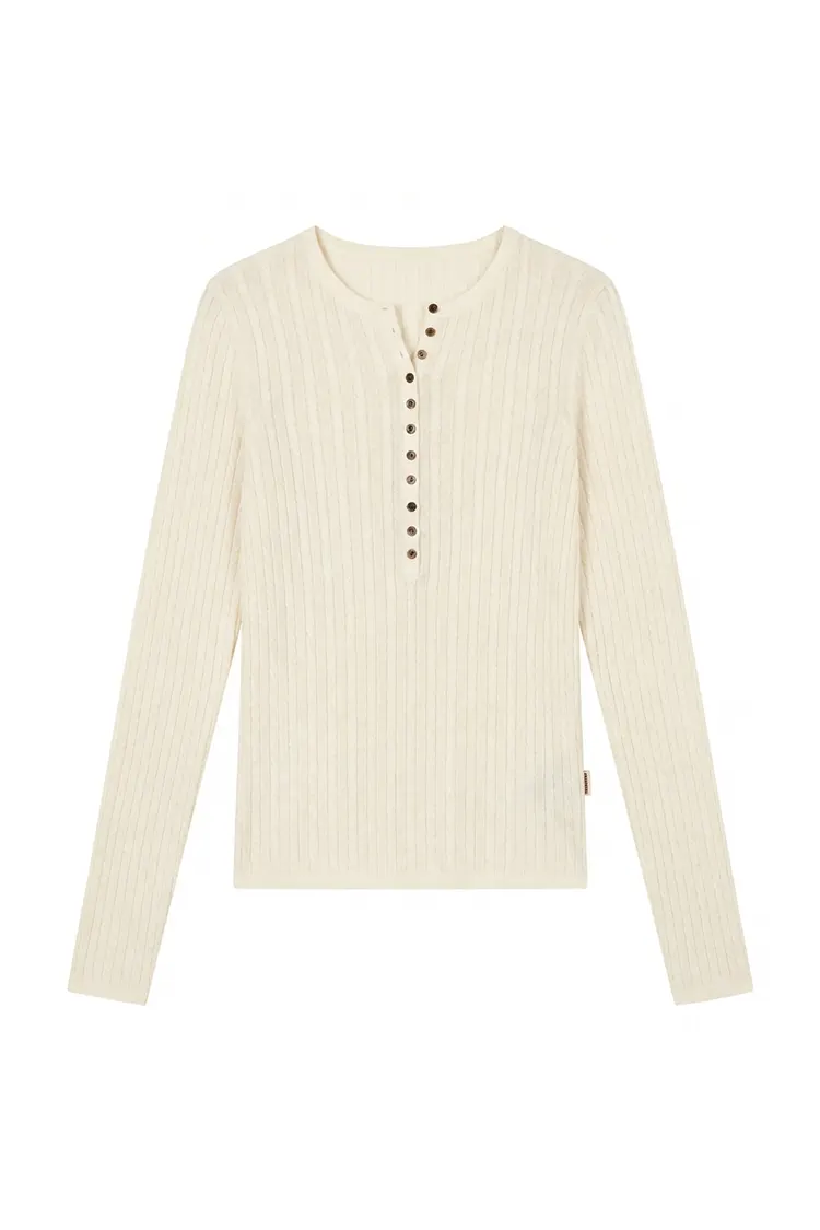 レディース フィット ウール セーター